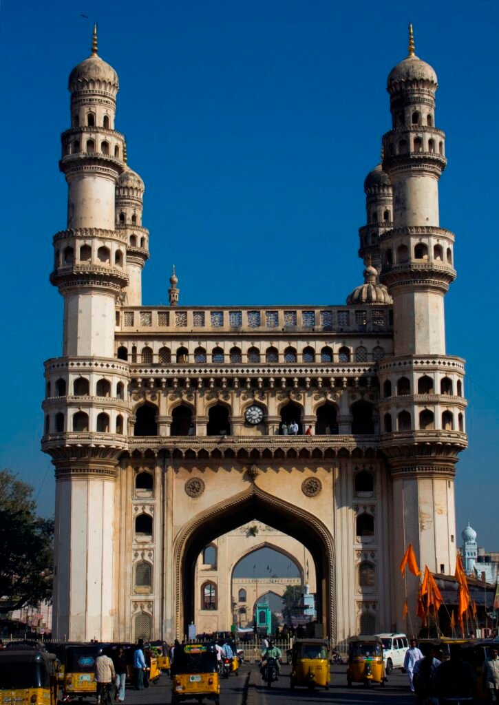 charminar is the most tourist places in hyderabad on friday